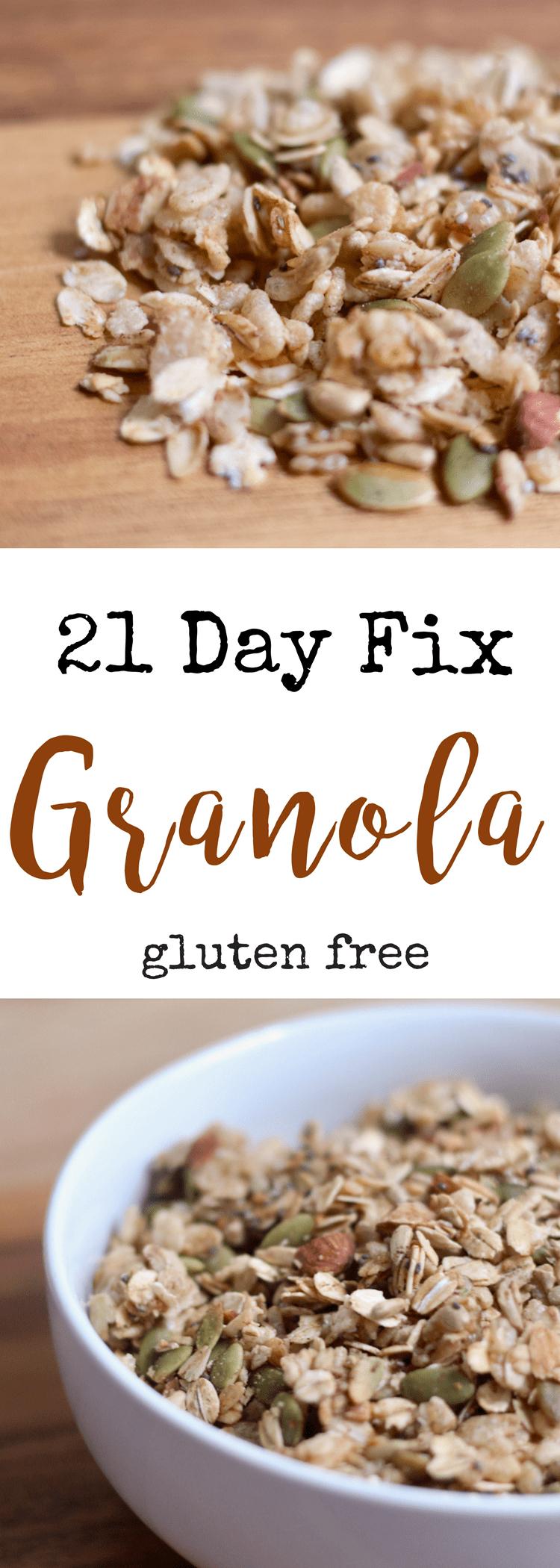 21 Day Fix Granola | Confessions of a Fit Foodie