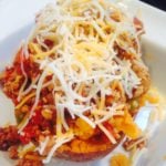 Sloppy Joe Stuffed Sweet Potatoes {21 Day Fix}