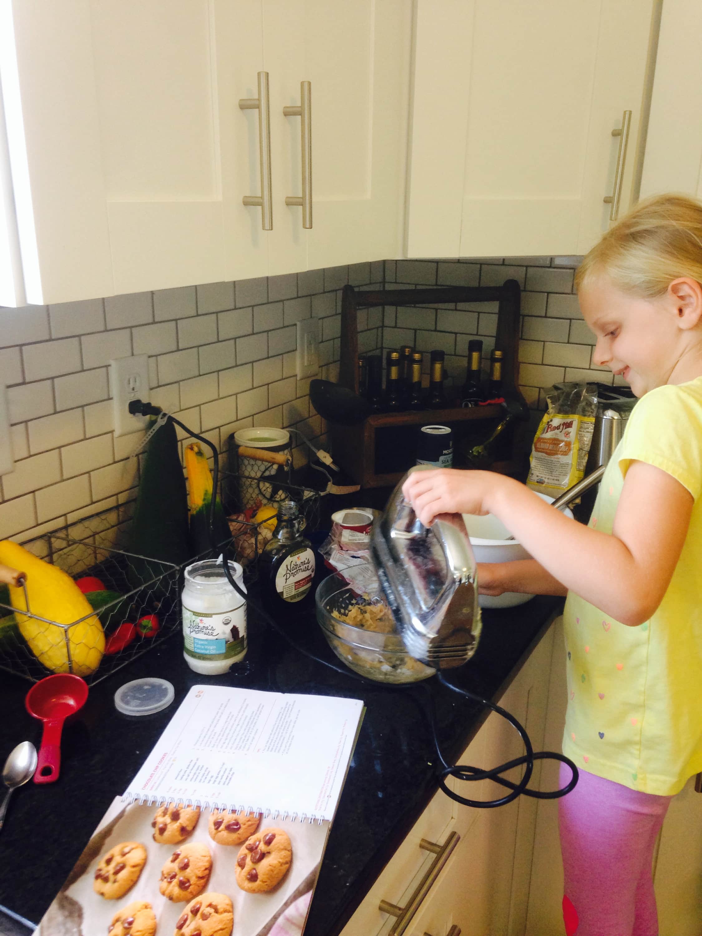 Making Fixate Gluten Free Chocolate Chip Cookies