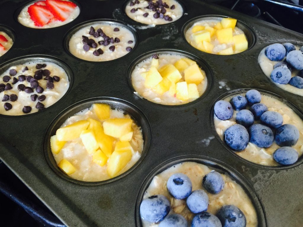 Meal Prep Baked Oatmeal Cups - The Girl on Bloor