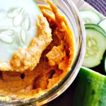 No bean pumpkin hummus is the healthiest and tastiest 21 Day Fix approved dip recipe you'll ever make. If you're a lover of hummus, but you want it healthier, you need this recipe!