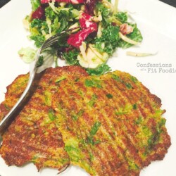 Baked Asparagus Patties - Get the recipe on Confessions of a Fit Foodie