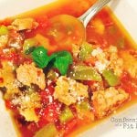 21 Day Fix Stuffed Pepper Soup | Confessions of a Fit Foodie