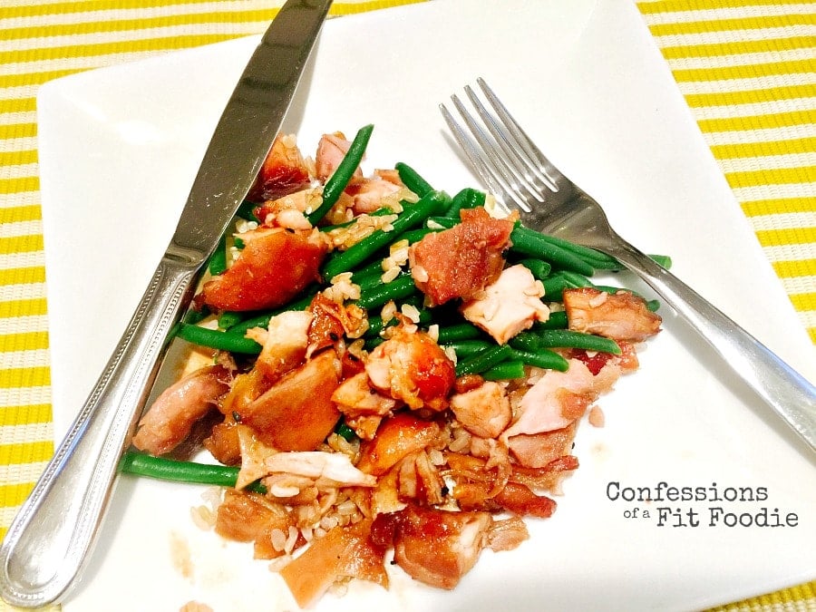 21 day fix honey Asian chicken