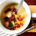 21 Day Fix Loaded Potato Cauliflower Soup| Confessions of a Fit Foodie