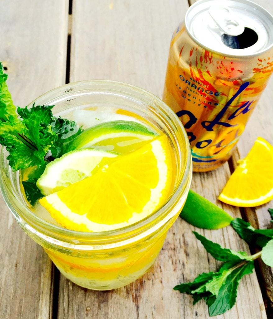 Orange La Croix Mojito