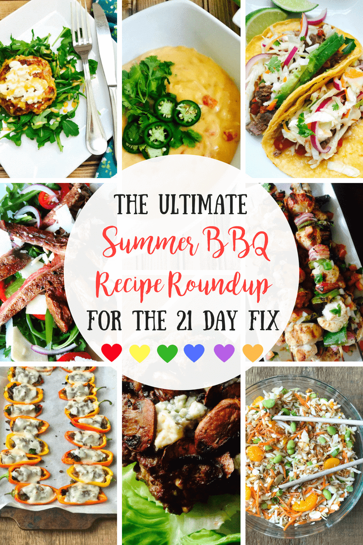 21 Day Fix Summer BBQ Recipes | Confessions of a Fit Foodie Need a recipe for a Summer BBQ or Picnic?  Here's a list of my go-to apps, salads, mains, and treats for fun days and warm nights on the FIX!