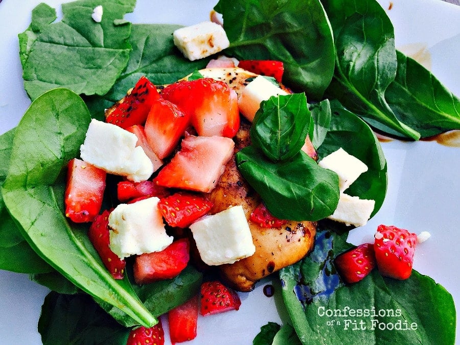 strawberry balsamic salad