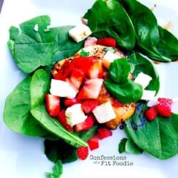 21 Day Fix Strawberry Caprese Salad