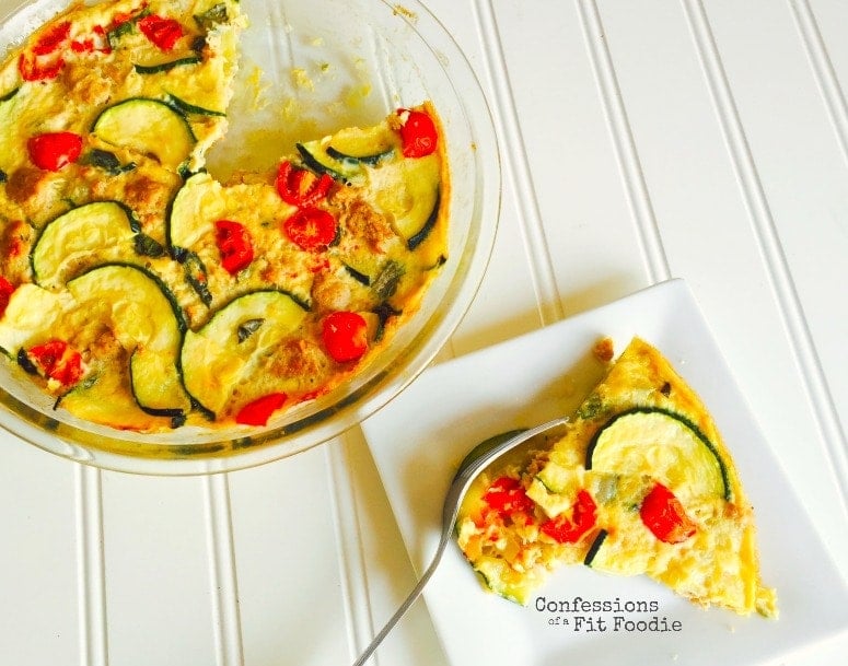 So creamy and delicious, you would never guess that this Sausage and Zucchini Quiche is dairy free and gluten free- packed with veggies though!