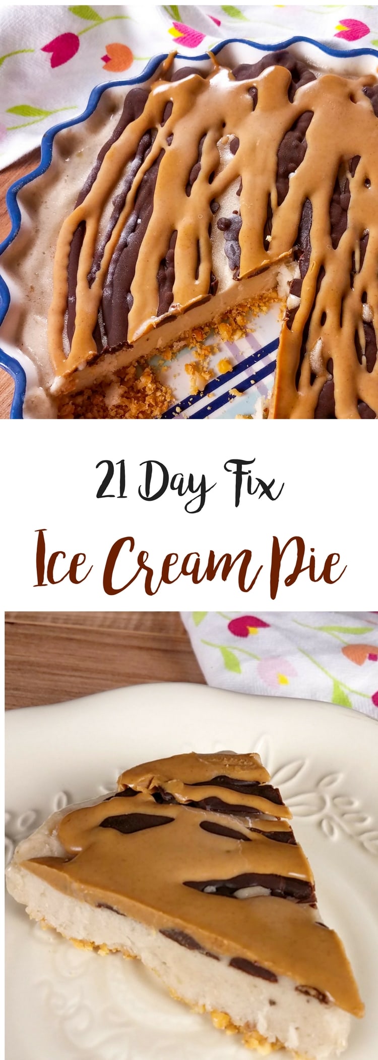 Healthy Ice Cream Pie - Confessions Of A Fit Foodie