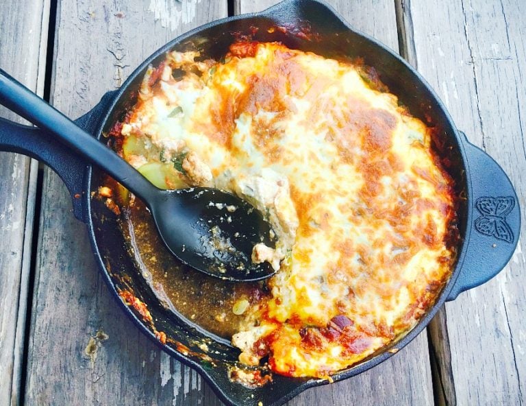 One Skillet Lazy Zucchini Lasagna Confessions of a Fit Foodie