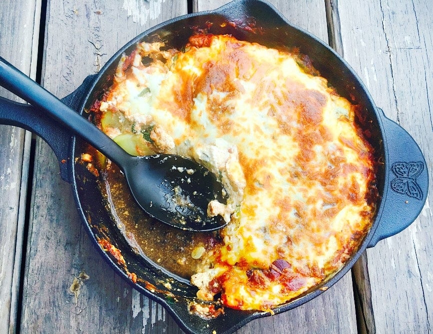 one skillet zucchini lasagna21dayfix