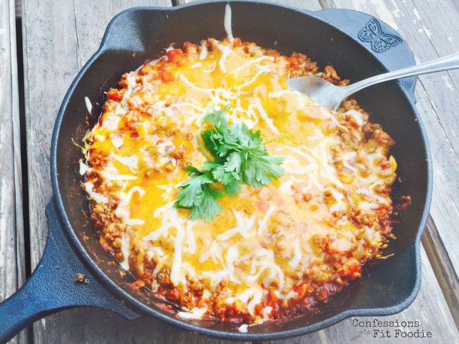 21 Day Fix Beef Enchilada Dip