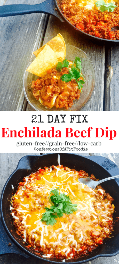 21 Day Fix Enchilada Beef Dip