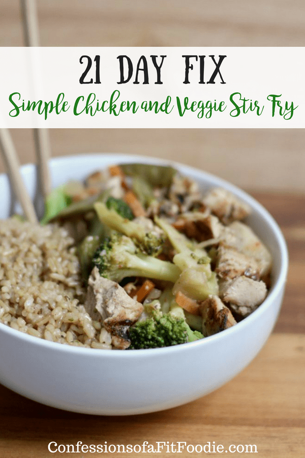 Simple Stir Fry With Chicken And Veggies Confessions Of A Fit Foodie