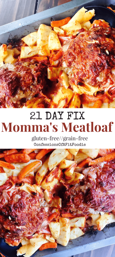 21 Day Fix Momma's Meatloaf