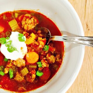21 Day Fix Instant Pot Buffalo Chicken Chili