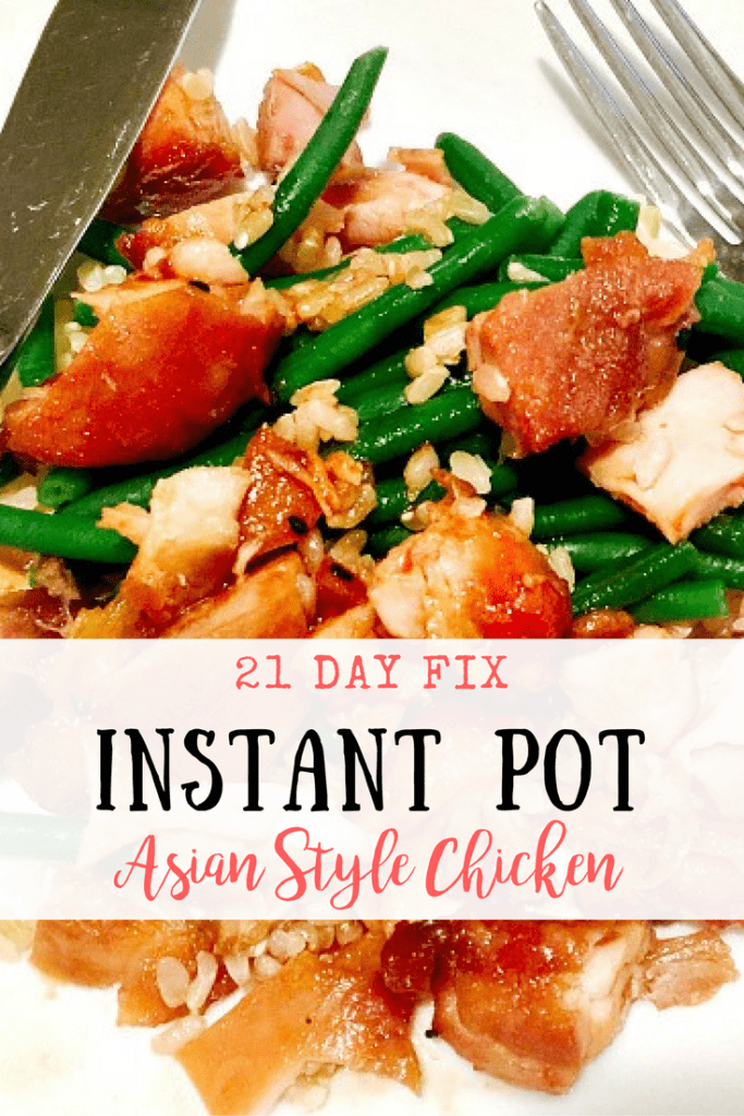21 Day Fix Instant Pot Asian Style Chicken 