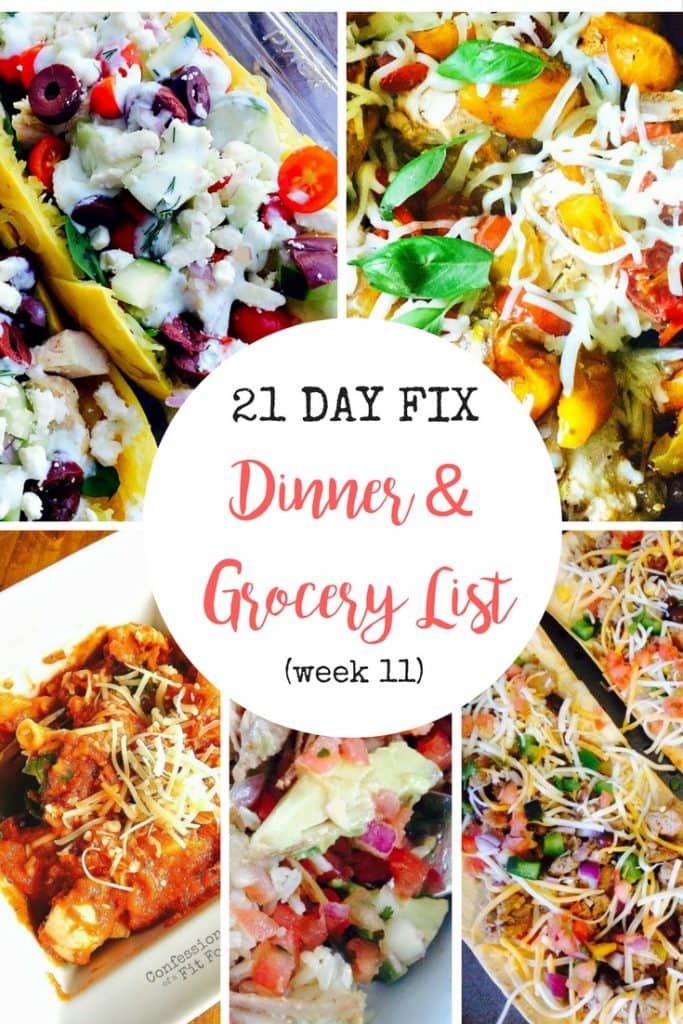 21 Day Fix Meal Plan 