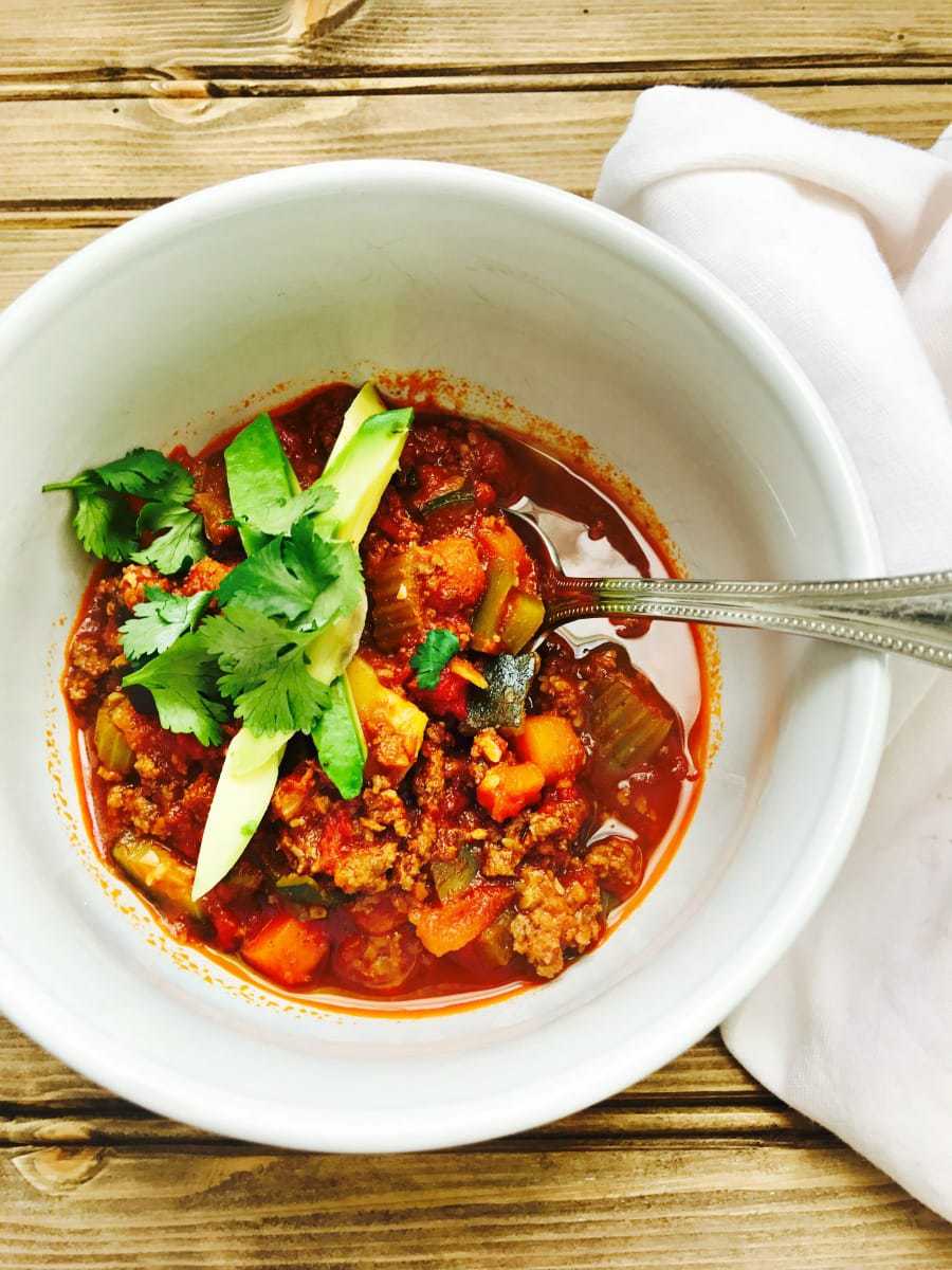 Instant Pot Beanless Chili Confessions of a Fit Foodie