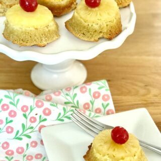 21 Day Fix Pineapple Upside Down Cake - Dairy and Gluten Free