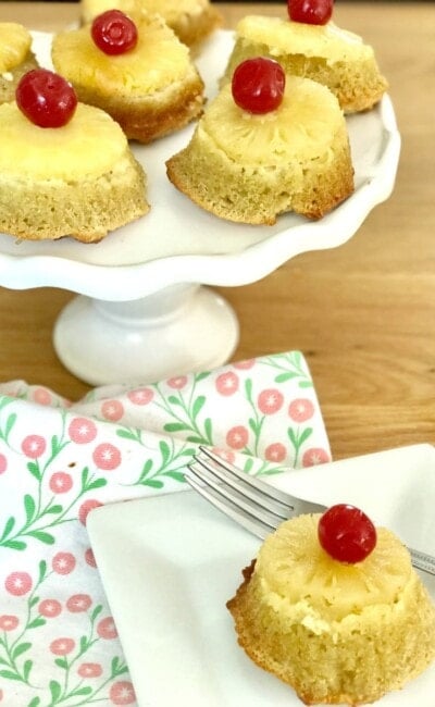 21 Day Fix Pineapple Upside Down Cake - Dairy and Gluten Free