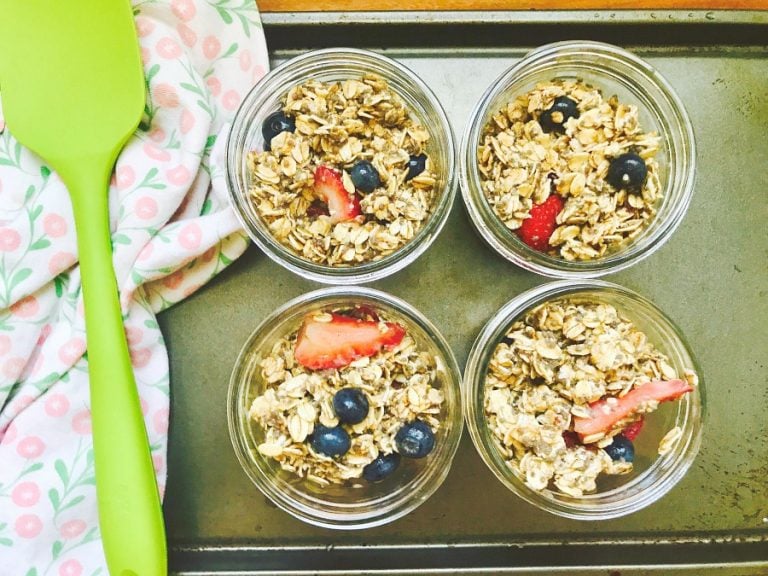 Baked Oatmeal Jars Confessions of a Fit Foodie
