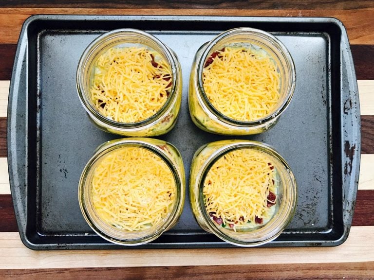 Mason Jar Egg Casseroles Confessions of a Fit Foodie