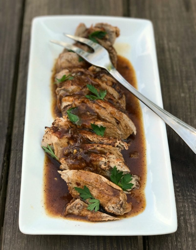 Instant Pot Balsamic Pork | Confessions of a Fit Foodie