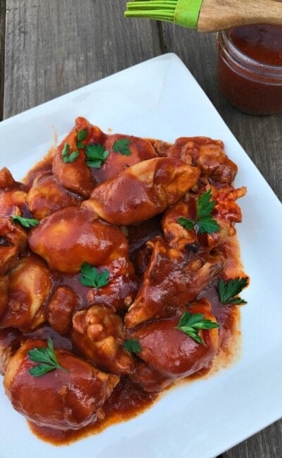 21 Day Fix Instant Pot BBQ Chicken | Confessions of a Fit Foodie