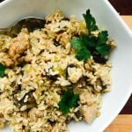 Instant Pot Brown Rice Stuffing | Confessions of a Fit Foodie