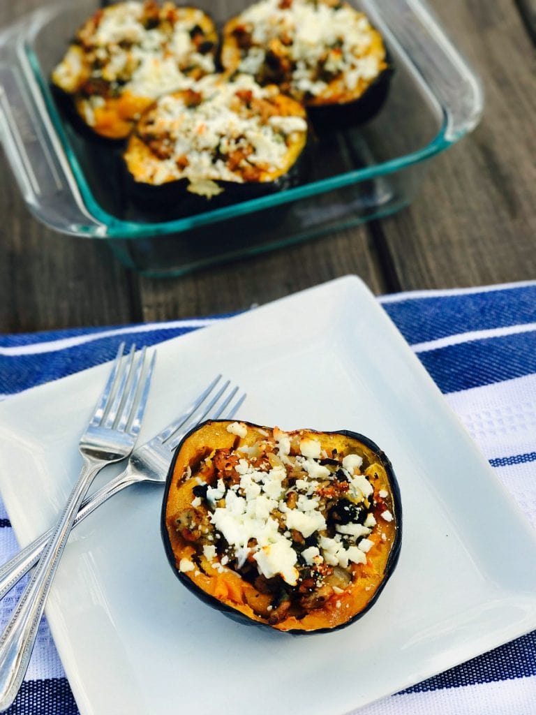 21 Day Fix Stuffed Acorn Squash | Confessions of a Fit Foodie