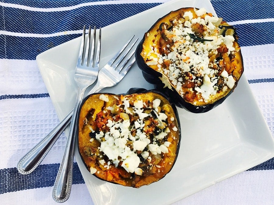 21 Day Fix Stuffed Acorn Squash | Confessions of a Fit Foodie