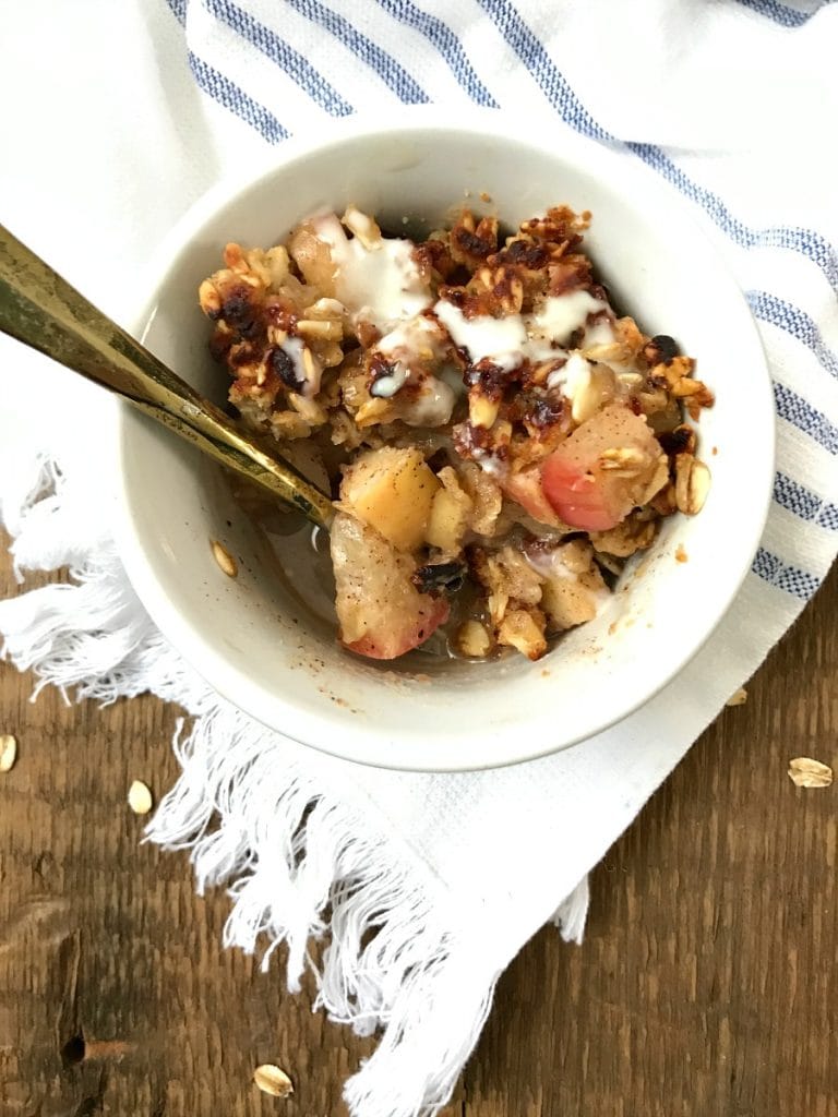 Easy Instant Pot Apple Crisp - Tastes Better from Scratch