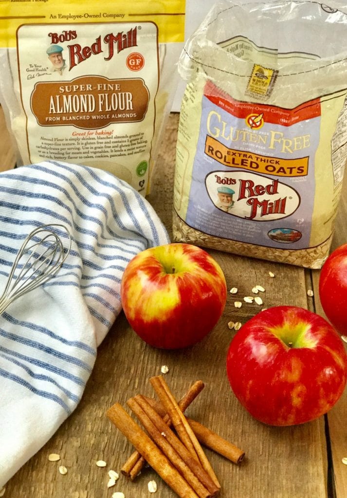 Bob's Red Mill Oats and Almond flour for Instant Pot Apple Crisp