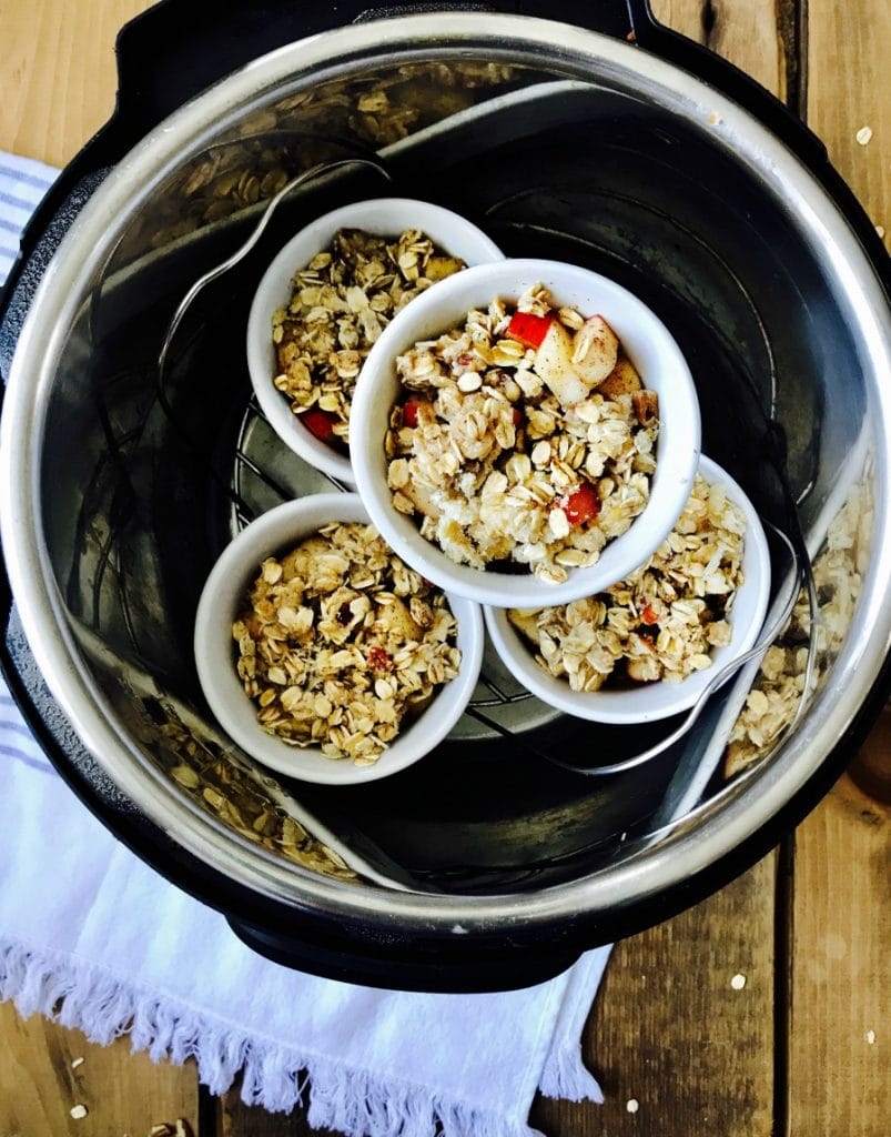 Instant pot best sale apple crisp healthy