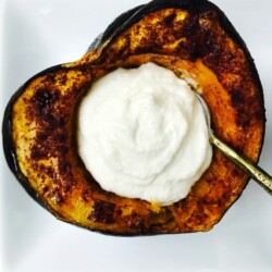 21 Day Fix Maple Roasted Acorn Squash | Confessions of a Fit Foodie