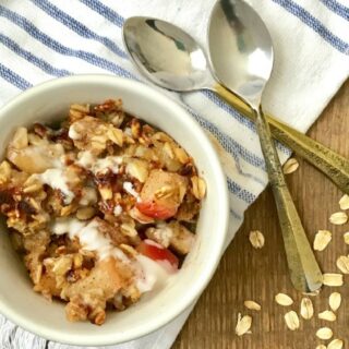 21 Day Fix Instant Pot Apple Crisp|Confessions of a Fit Foodie