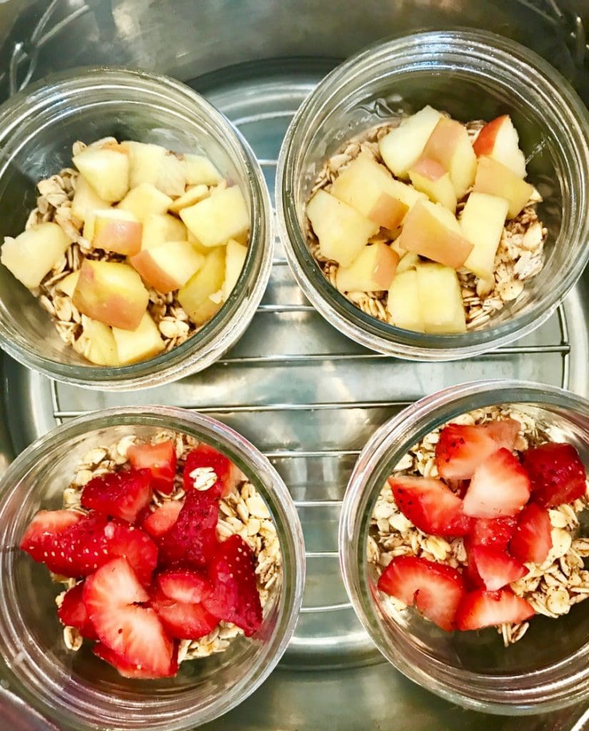 Instant Pot Oatmeal Jars | Confessions of a Fit Foodie