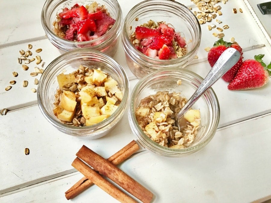 Instant Oatmeal Jars for an Easy Breakfast - One Pot Living