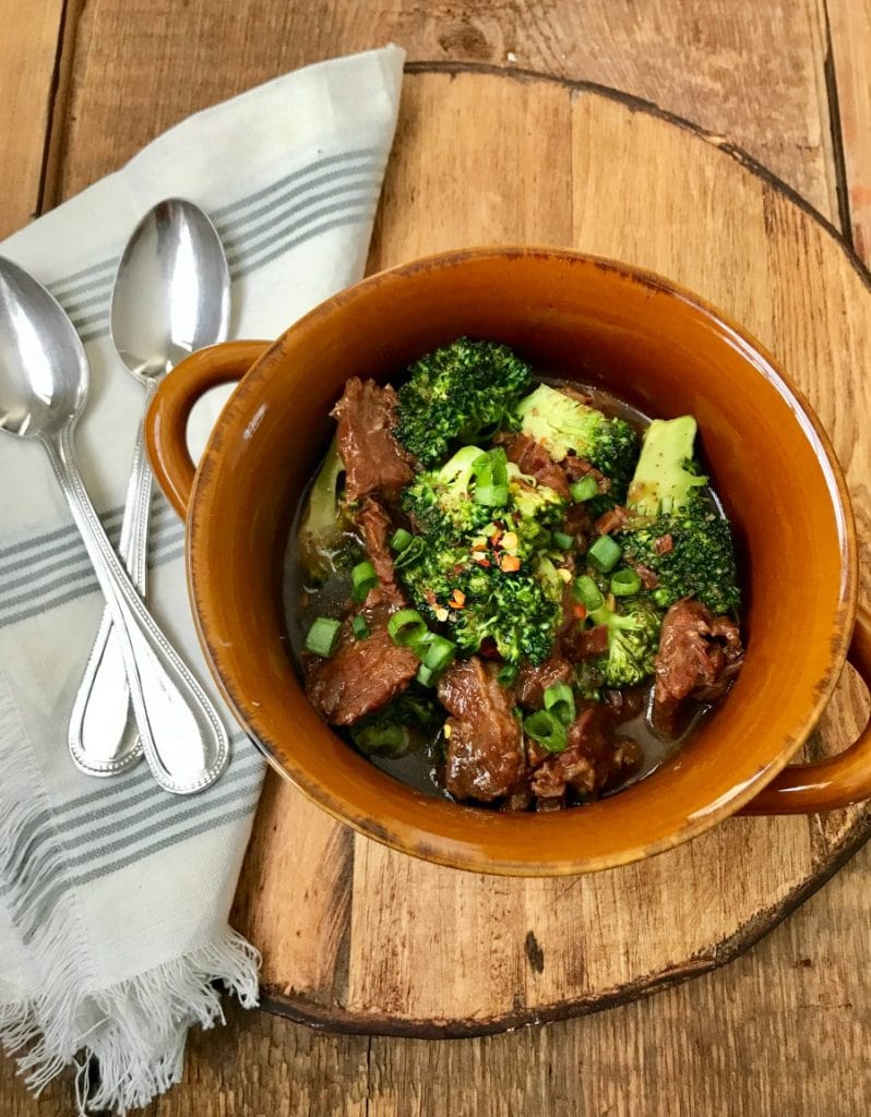 Beef and broccoli online in the instant pot