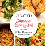 80 Day Obsession Meal Plan