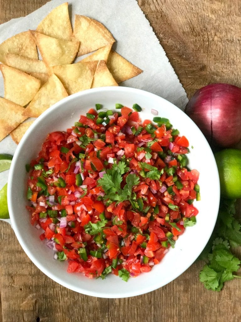 21 Day Fix Homemade Salsa| 21 Day Fix Pico De Gallo