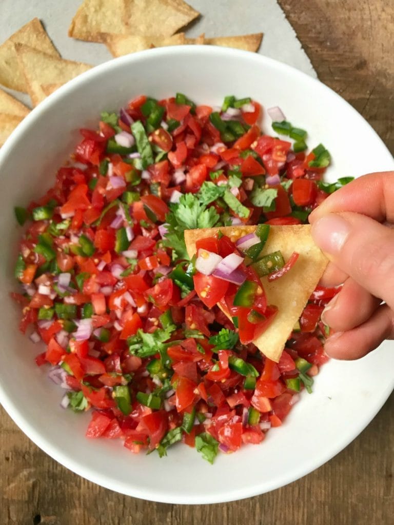 21 Day Fix Homemade Salsa| 21 Day Fix Pico De Gallo