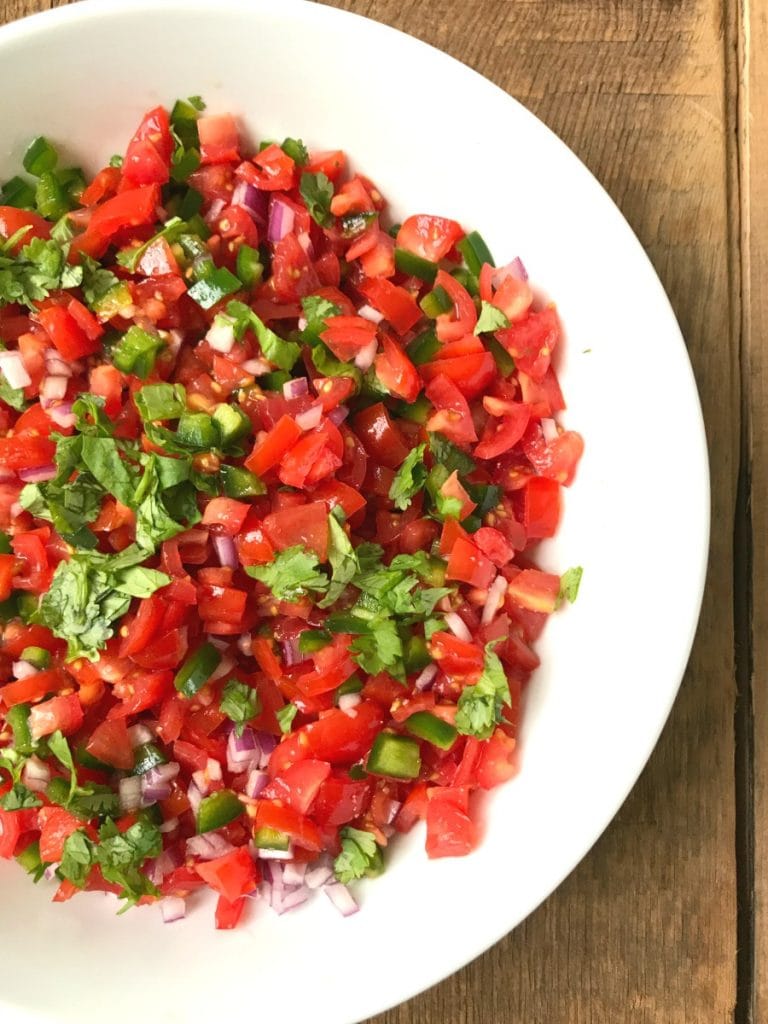 21 Day Fix Homemade Salsa| 21 Day Fix Pico De Gallo