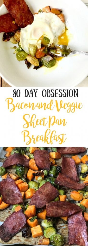 80 Day Obsession Sweet Potato Sheet Pan Breakfast | Confessions of a Fit Foodie