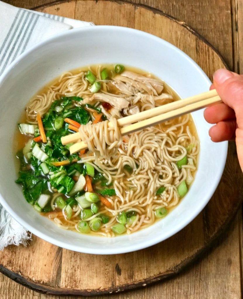 Instant Pot Ramen Noodles - Confessions of a Fit Foodie