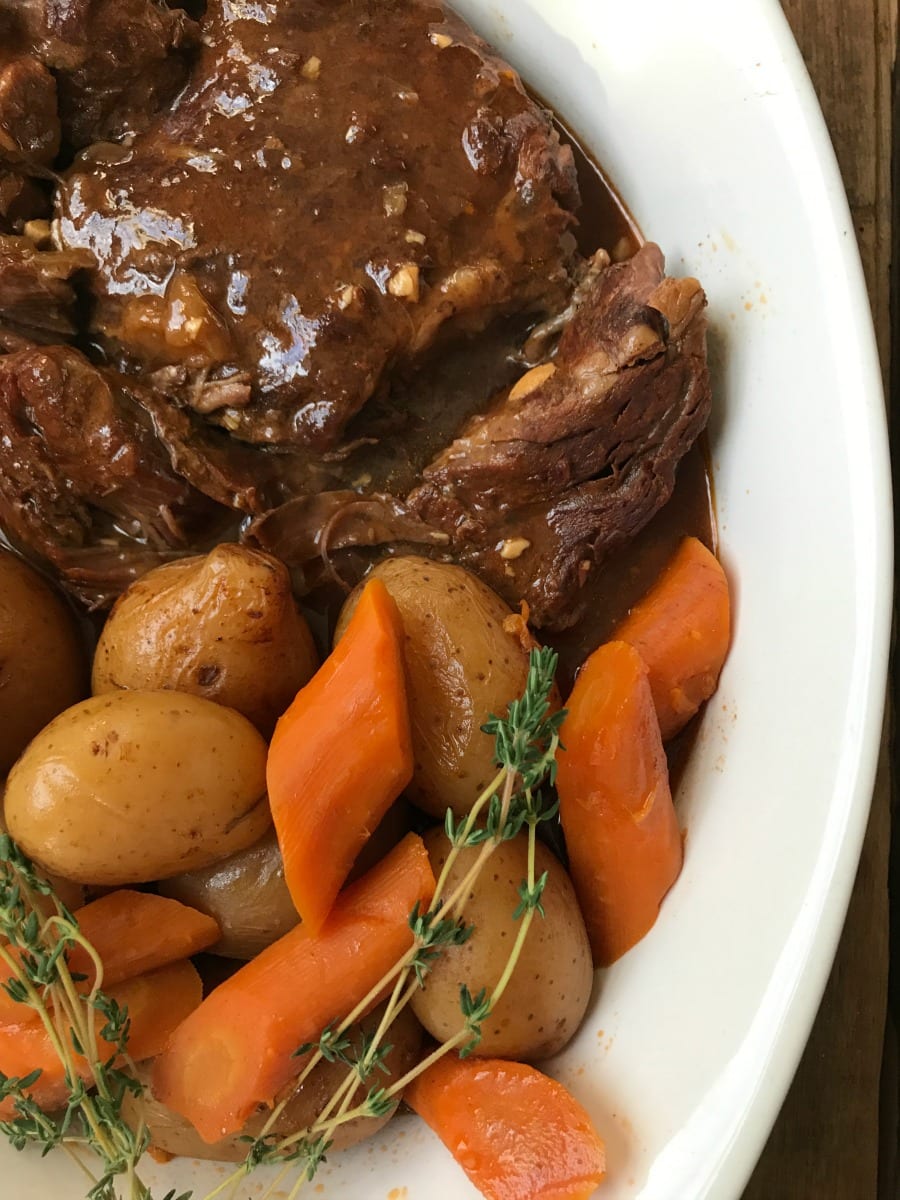 Instant Pot Pot Roast - Confessions of a Fit Foodie