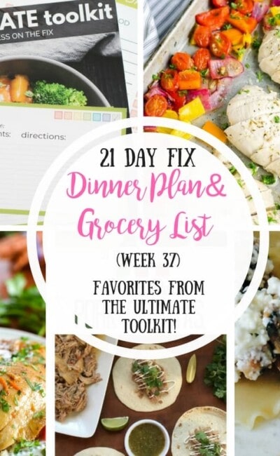 21 Day Fix Meal Plan